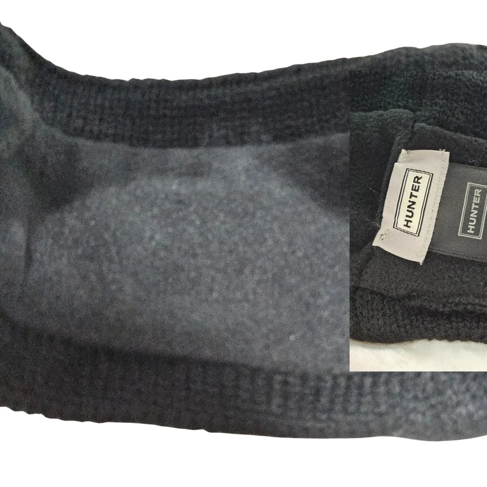Hunter Headband Black Play Essential Fleece Lined Cottagecore Outdoor Christmas